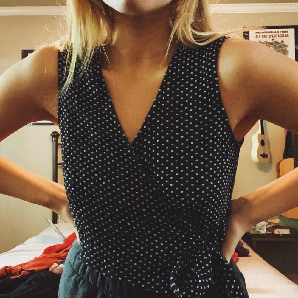 Irenes Story Polka Dot Tank
